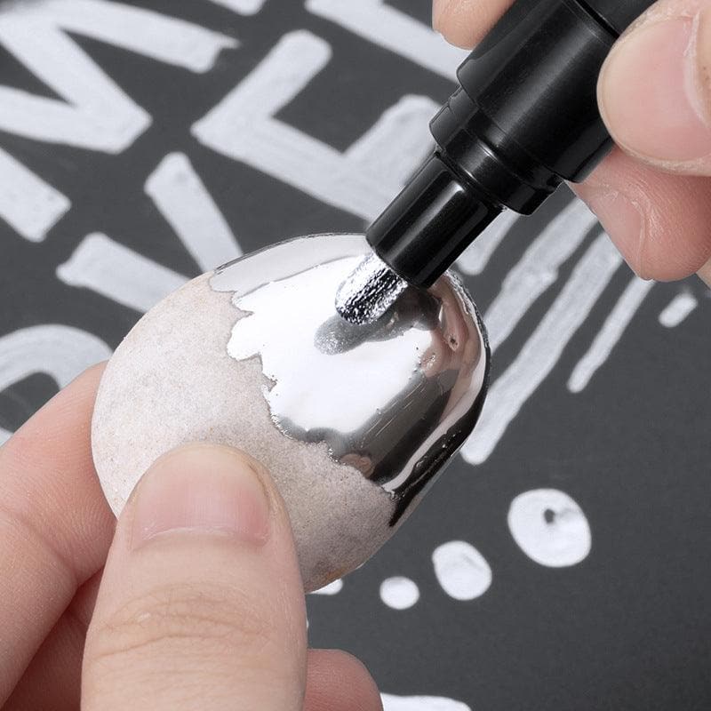 Liquid Mirror Chrome Reflective Paint Pen - ViralAndTrends