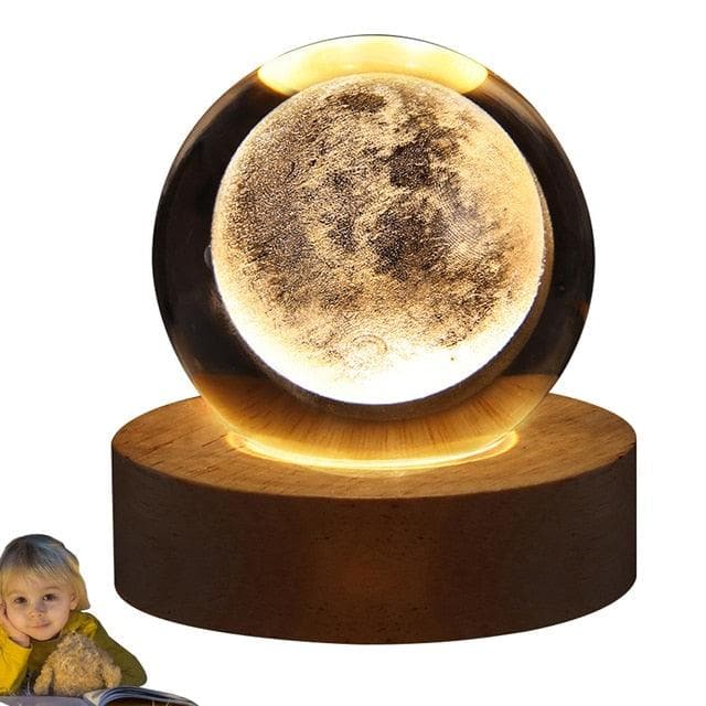 Glowing Crystal Ball Night Light - ViralAndTrends