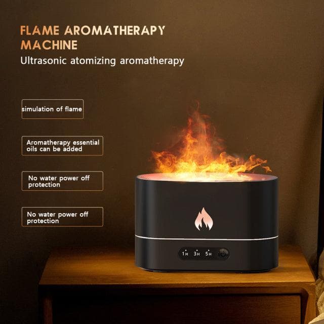 Revitalize Your Senses with our Flame Aromatic Humidifier - ViralAndTrends