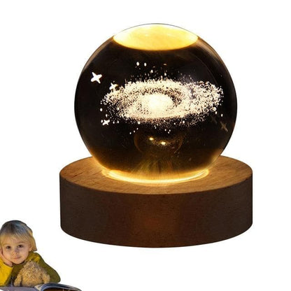 Glowing Crystal Ball Night Light - ViralAndTrends