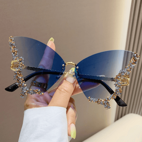 Diamond Butterfly Sunglasses - ViralAndTrends