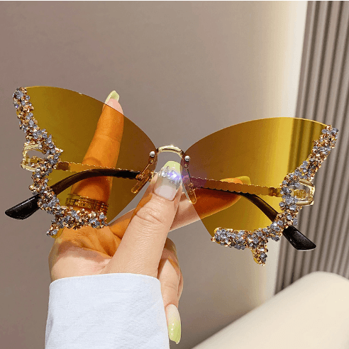 Diamond Butterfly Sunglasses - ViralAndTrends