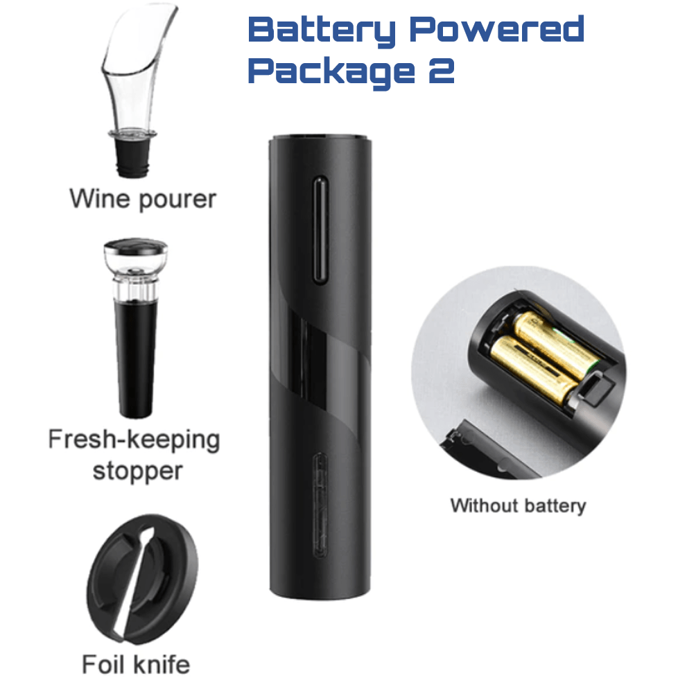 Rechargeable Electric Wine Bottle Opener - ViralAndTrends