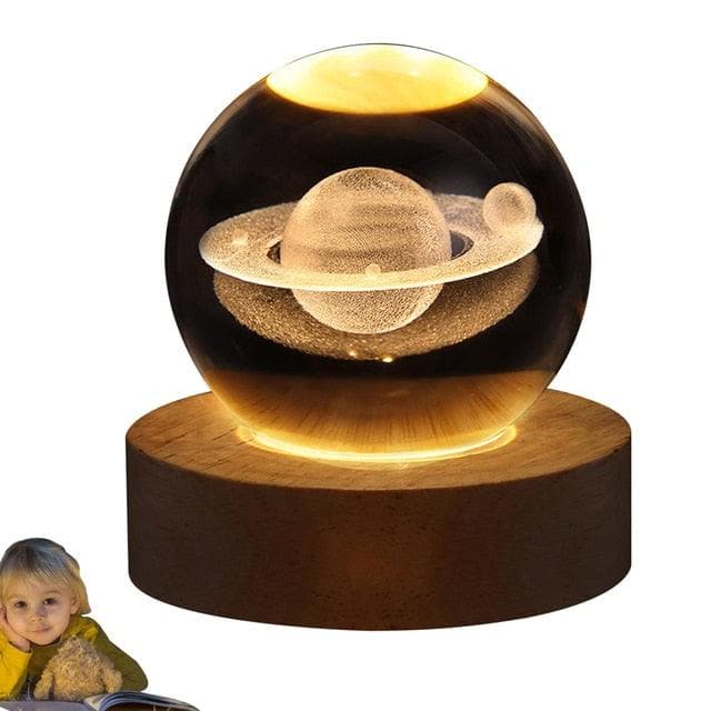 Glowing Crystal Ball Night Light - ViralAndTrends