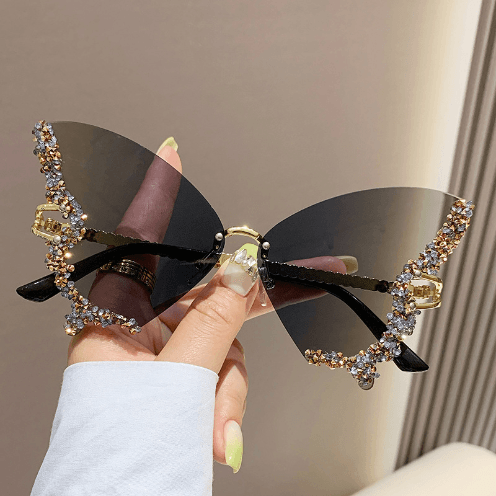 Diamond Butterfly Sunglasses - ViralAndTrends