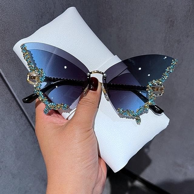 Diamond Butterfly Sunglasses - ViralAndTrends