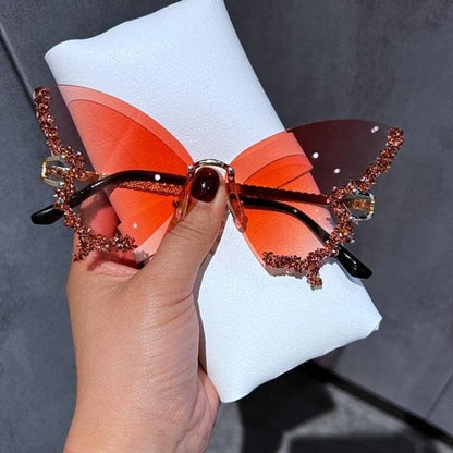 Diamond Butterfly Sunglasses - ViralAndTrends