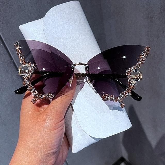 Diamond Butterfly Sunglasses - ViralAndTrends