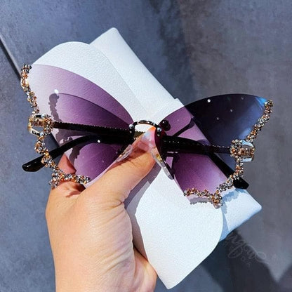 Diamond Butterfly Sunglasses - ViralAndTrends