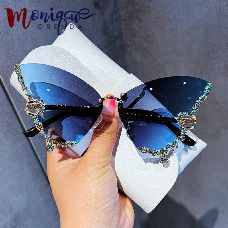 Diamond Butterfly Sunglasses - ViralAndTrends