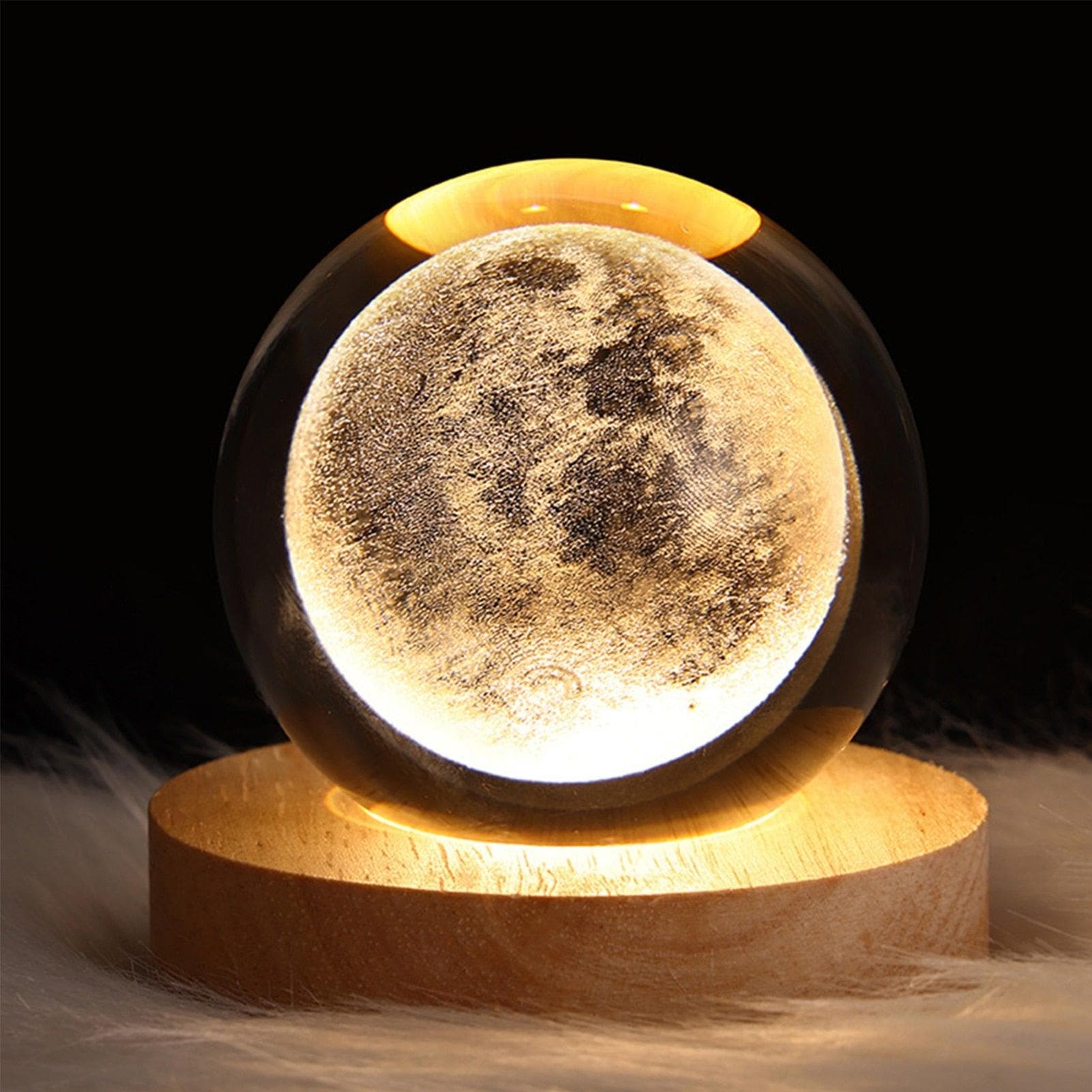 Glowing Crystal Ball Night Light - ViralAndTrends