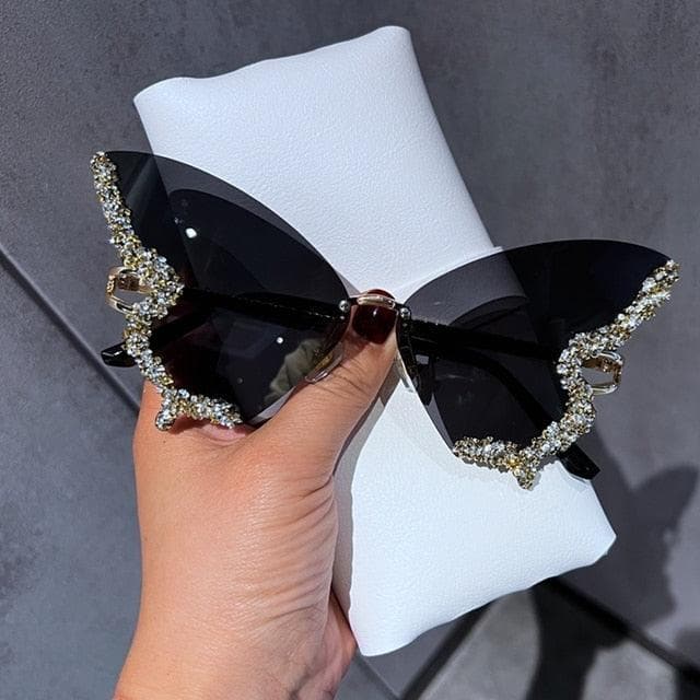 Diamond Butterfly Sunglasses - ViralAndTrends