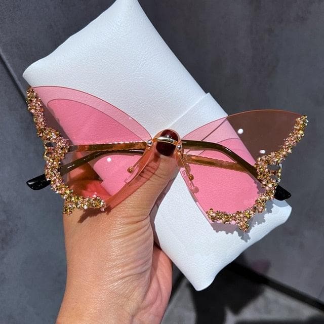 Diamond Butterfly Sunglasses - ViralAndTrends