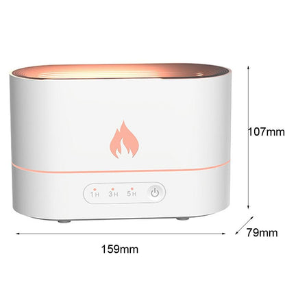 Revitalize Your Senses with our Flame Aromatic Humidifier - ViralAndTrends