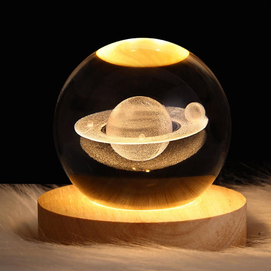 Glowing Crystal Ball Night Light - ViralAndTrends