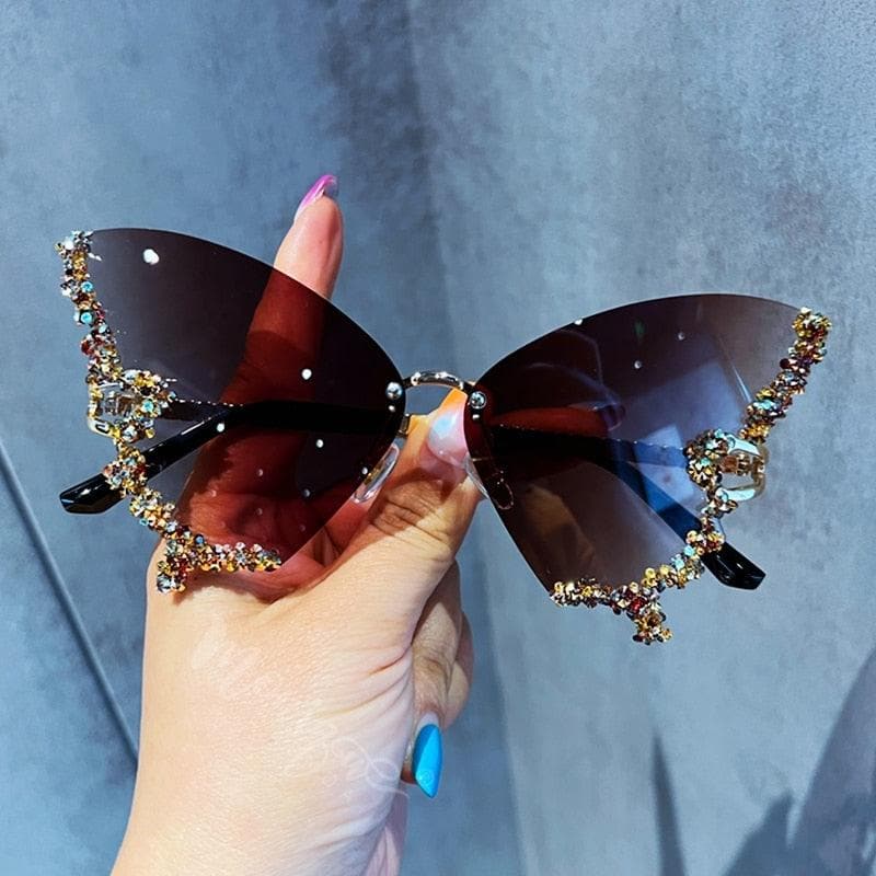 Diamond Butterfly Sunglasses - ViralAndTrends