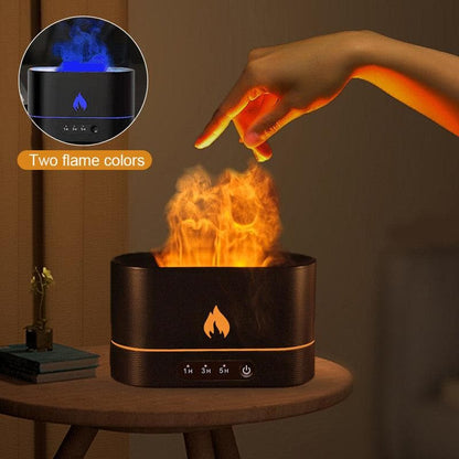 Revitalize Your Senses with our Flame Aromatic Humidifier - ViralAndTrends